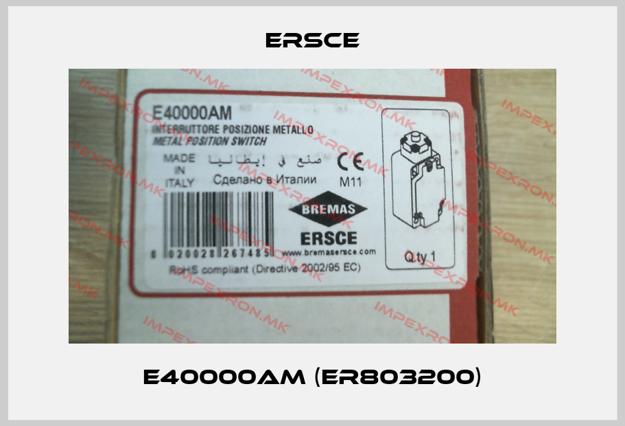 Ersce-E40000AM (ER803200)price