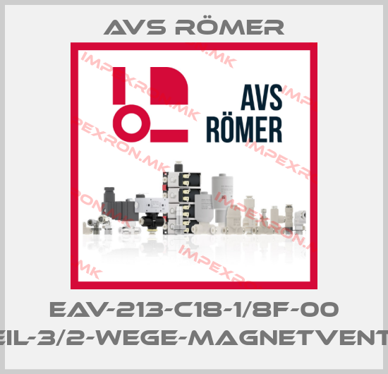 Avs Römer-EAV-213-C18-1/8F-00 Teil-3/2-Wege-Magnetventilprice