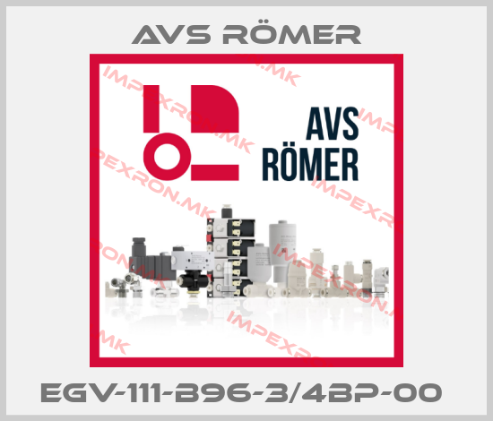 Avs Römer-EGV-111-B96-3/4BP-00 price