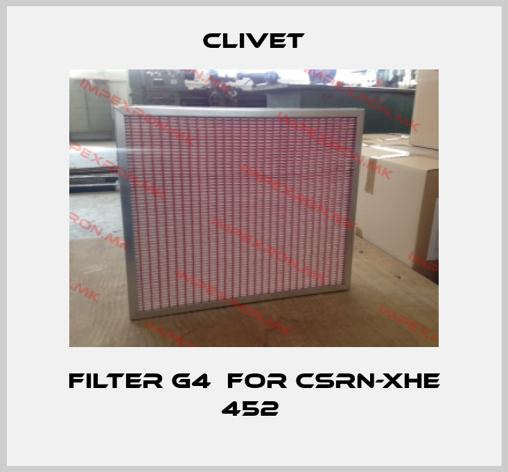 Clivet-Filter G4  for CSRN-XHE 452 price