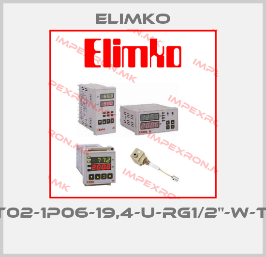 Elimko-E-RT02-1P06-19,4-U-RG1/2"-W-TR-O price