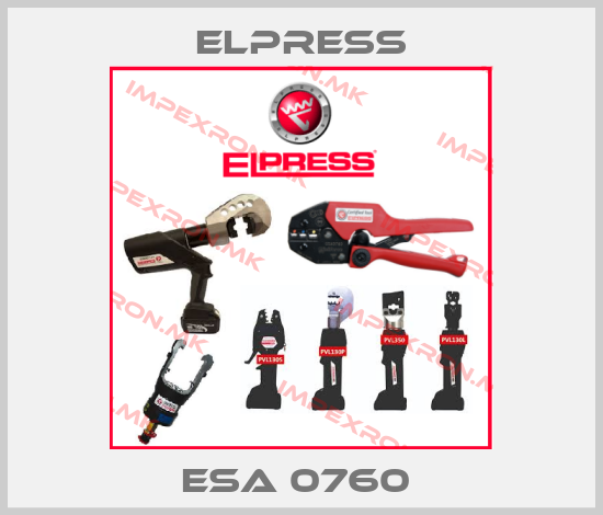 Elpress-ESA 0760 price