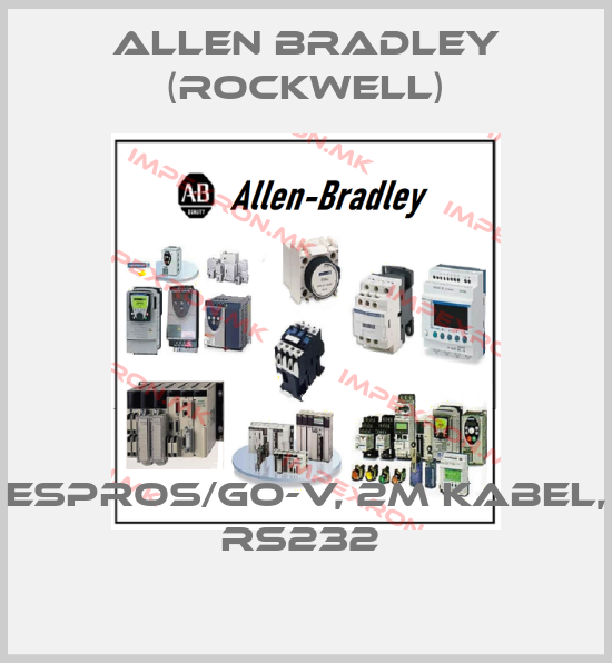 Allen Bradley (Rockwell)-ESPROS/GO-V, 2M KABEL, RS232 price