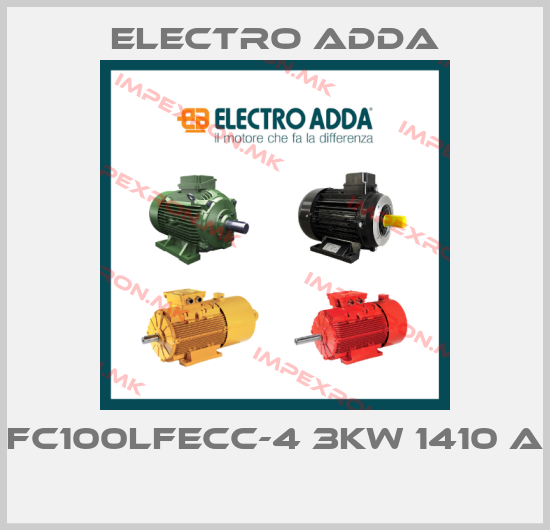 Electro Adda-FC100LFECC-4 3KW 1410 A price