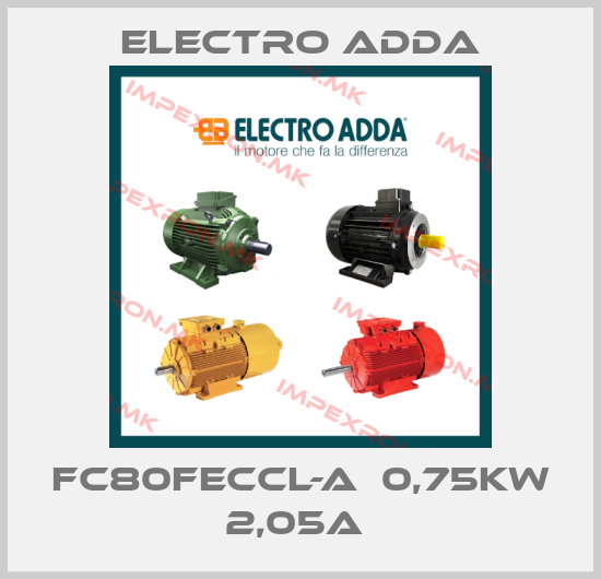 Electro Adda-FC80FECCL-A  0,75KW 2,05A price