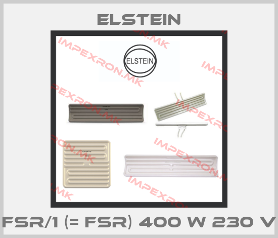 Elstein-FSR/1 (= FSR) 400 W 230 Vprice