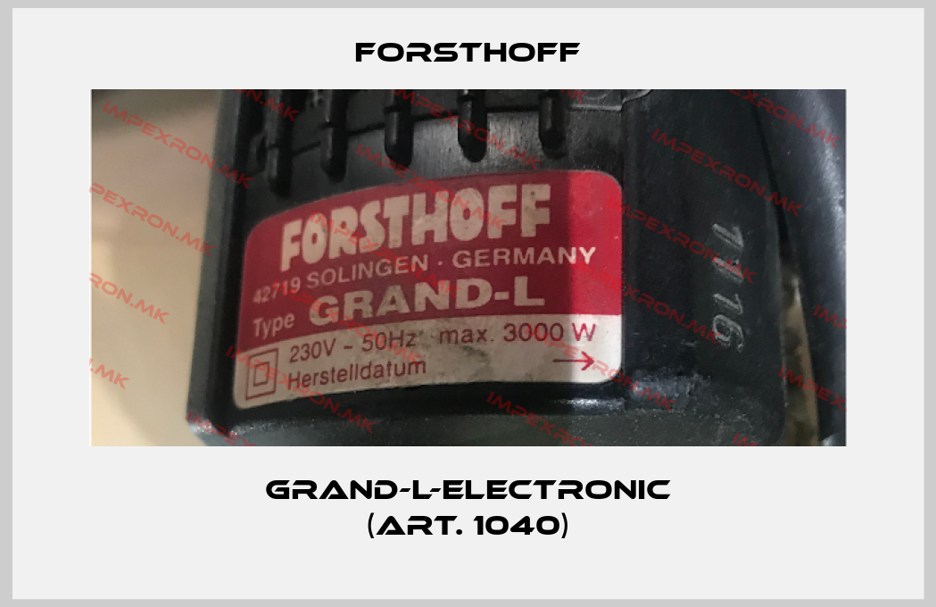 Forsthoff Europe