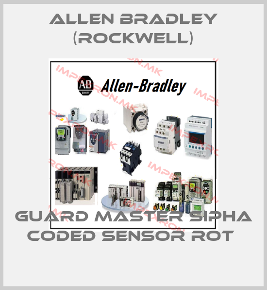 Allen Bradley (Rockwell)-GUARD MASTER SIPHA CODED SENSOR ROT price