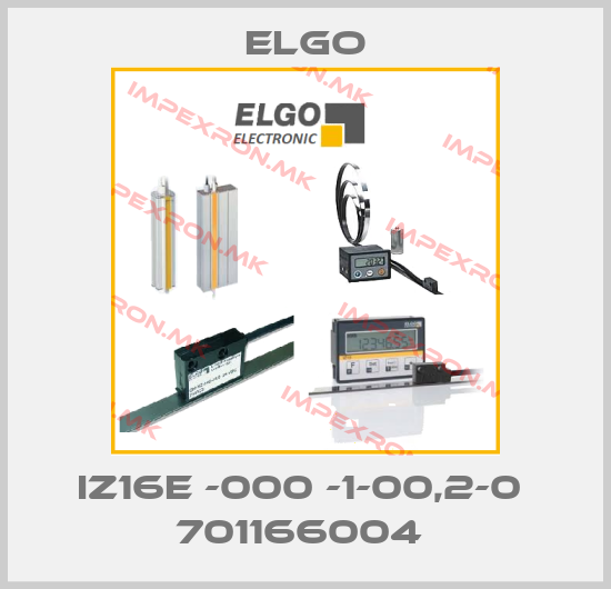 Elgo-IZ16E -000 -1-00,2-0  701166004 price