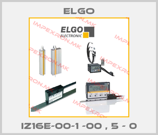 Elgo-IZ16E-00-1 -00 , 5 - 0price