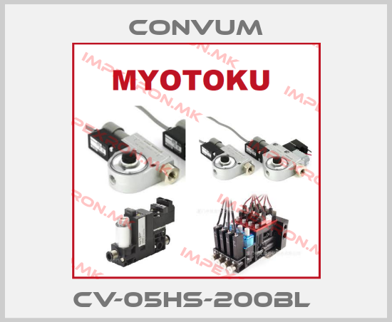 Convum-CV-05HS-200BL price