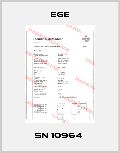 Ege-SN 10964 price