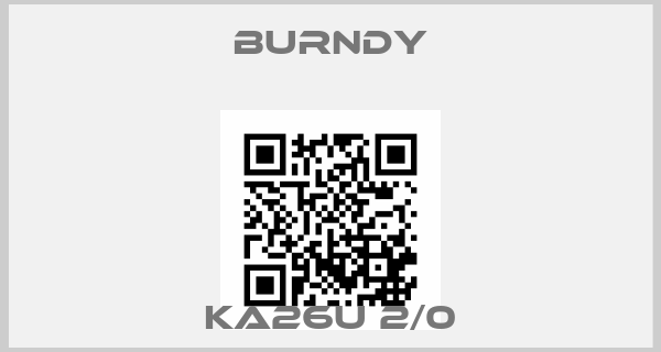 Burndy-KA26U 2/0price