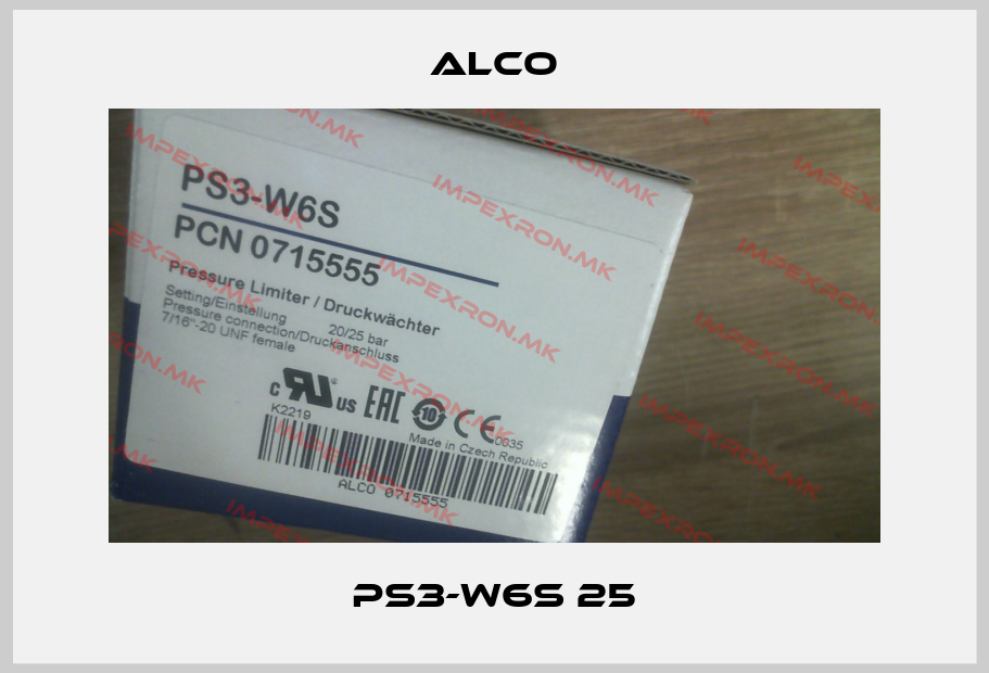 Alco-PS3-W6S 25price