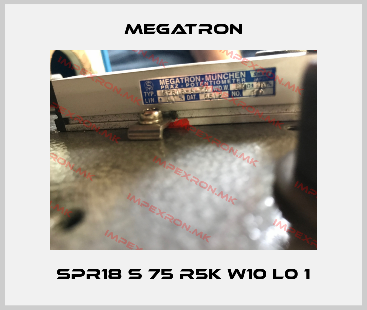 Megatron-SPR18 S 75 R5K W10 L0 1price