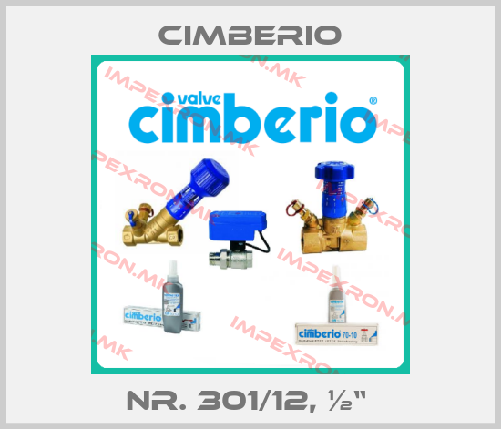 Cimberio-Nr. 301/12, ½“ price