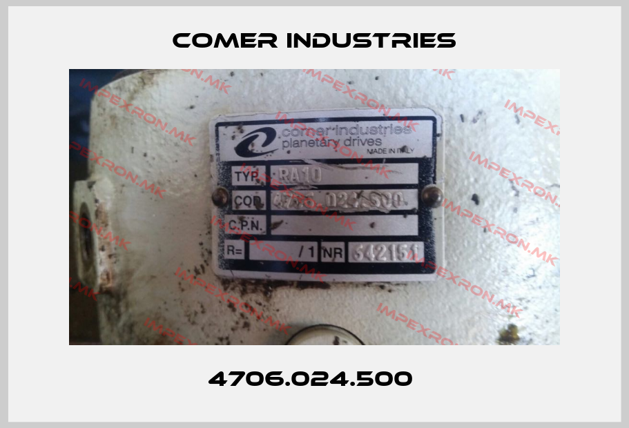 Comer Industries-4706.024.500 price