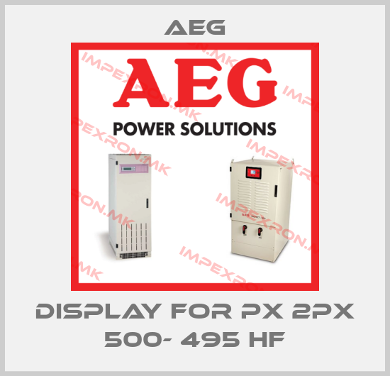 AEG-Display for PX 2PX 500- 495 HFprice