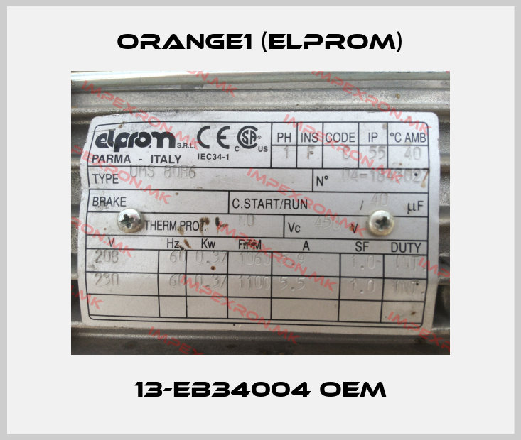 ORANGE1 (Elprom) Europe