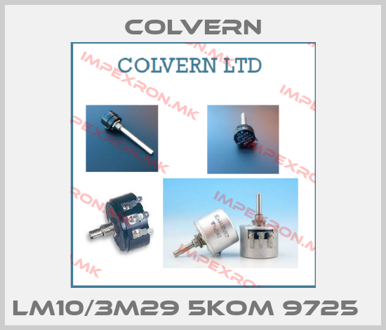 Colvern-lm10/3m29 5KOM 9725  price