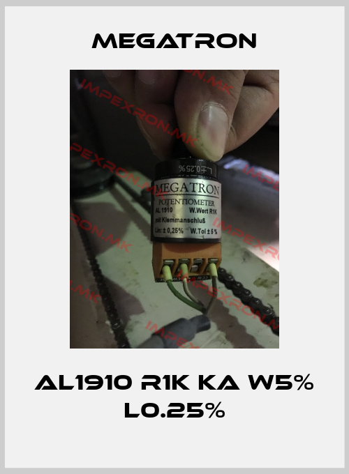 Megatron-AL1910 R1K KA W5% L0.25%price