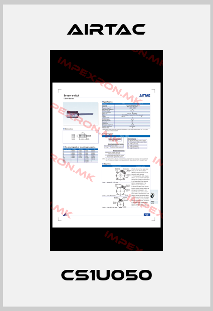 Airtac-CS1U050price