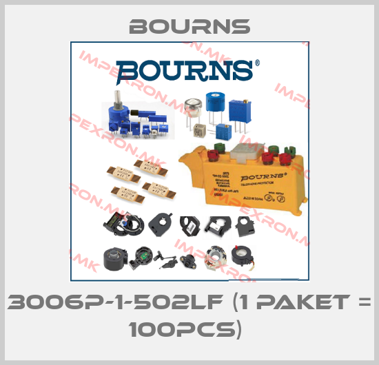 Bourns-3006P-1-502LF (1 Paket = 100pcs) price