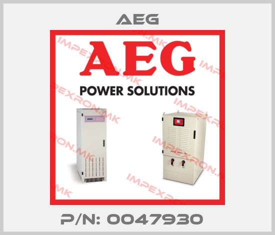 AEG-P/N: 0047930  price