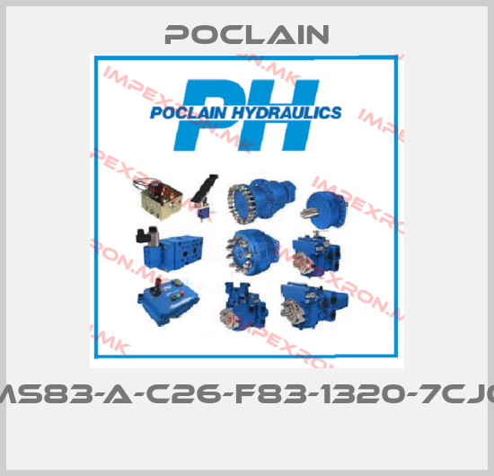 Poclain-MS83-A-C26-F83-1320-7CJ0  price