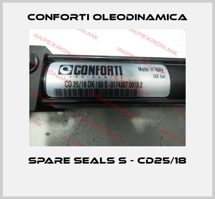 Conforti Oleodinamica-SPARE SEALS S - CD25/18 price