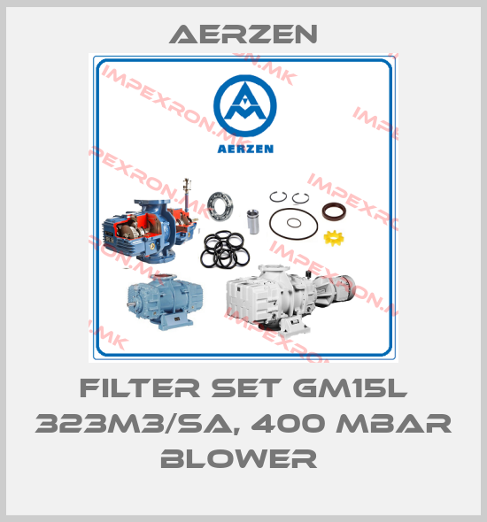 Aerzen-filter set GM15L 323M3/sa, 400 mbar BLOWER price