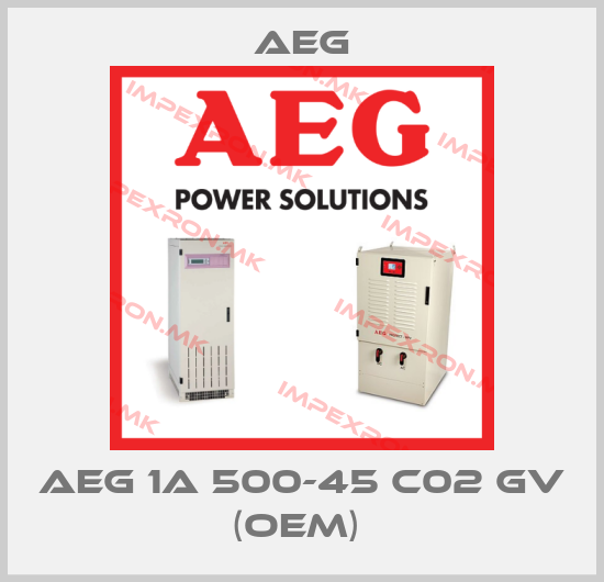 AEG-AEG 1A 500-45 C02 GV (OEM) price