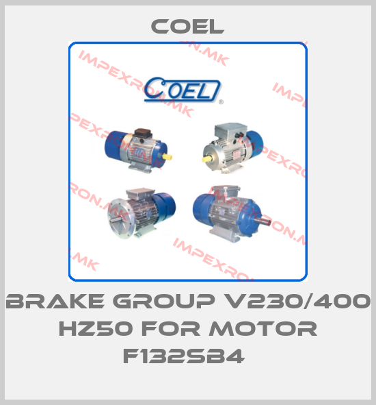 Coel-BRAKE GROUP V230/400 HZ50 FOR MOTOR F132SB4 price