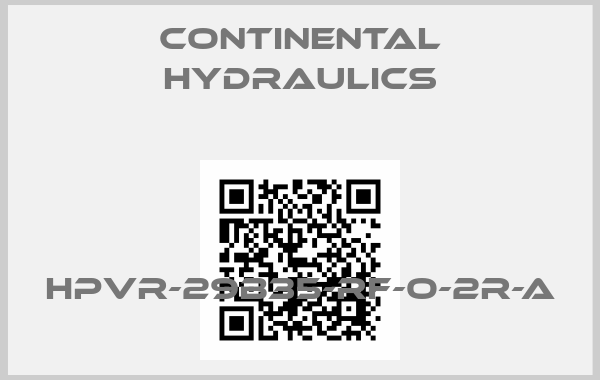 Continental Hydraulics-HPVR-29B35-RF-O-2R-Aprice