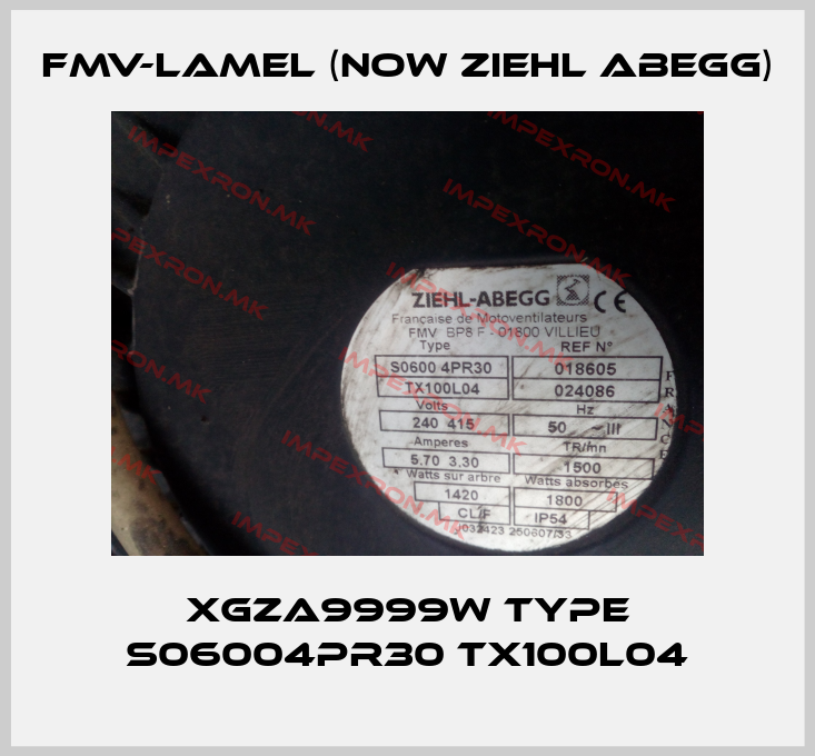 FMV-Lamel (now Ziehl Abegg) Europe