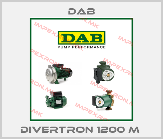 DAB-DIVERTRON 1200 M price