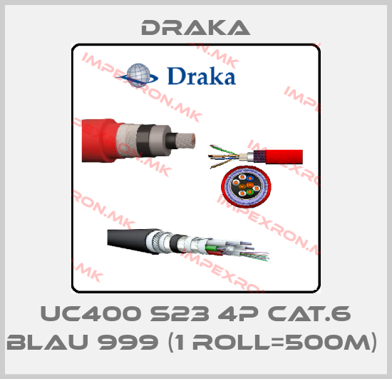 Draka-UC400 S23 4P Cat.6 blau 999 (1 roll=500m) price