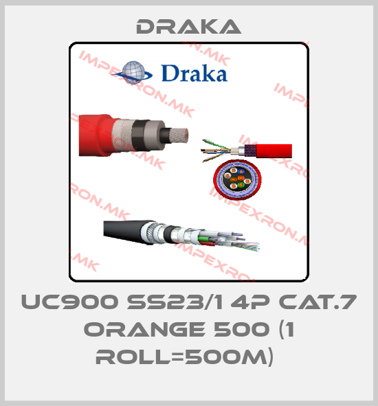 Draka-UC900 SS23/1 4P Cat.7 orange 500 (1 roll=500m) price