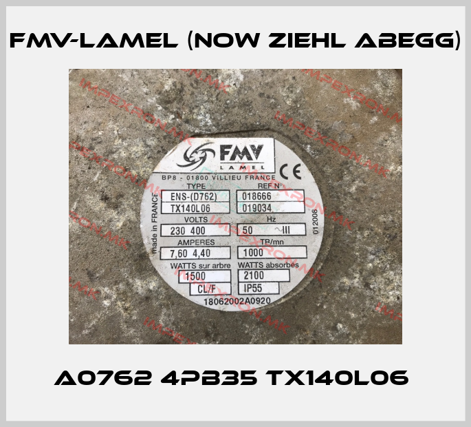 FMV-Lamel (now Ziehl Abegg) Europe