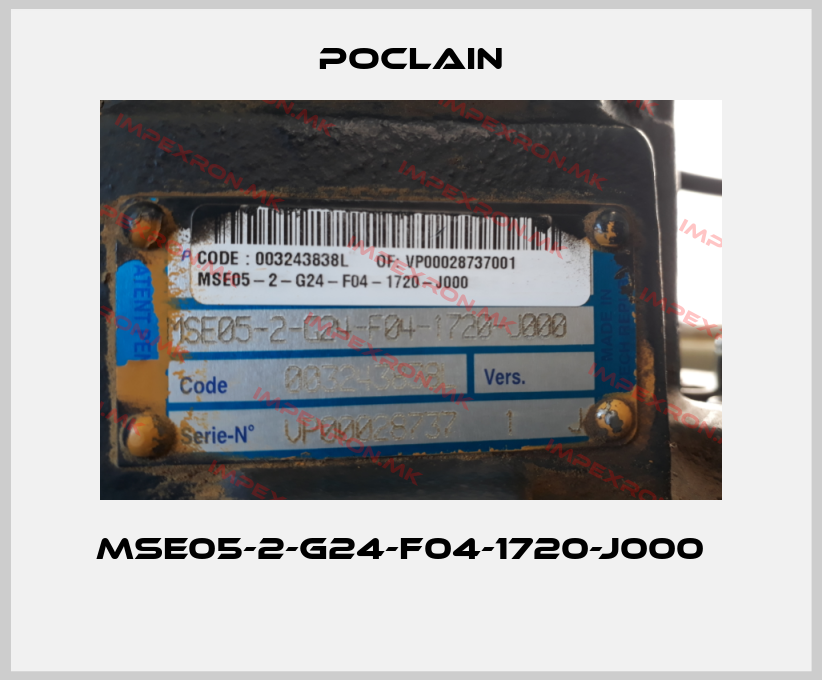 Poclain-MSE05-2-G24-F04-1720-J000	 price