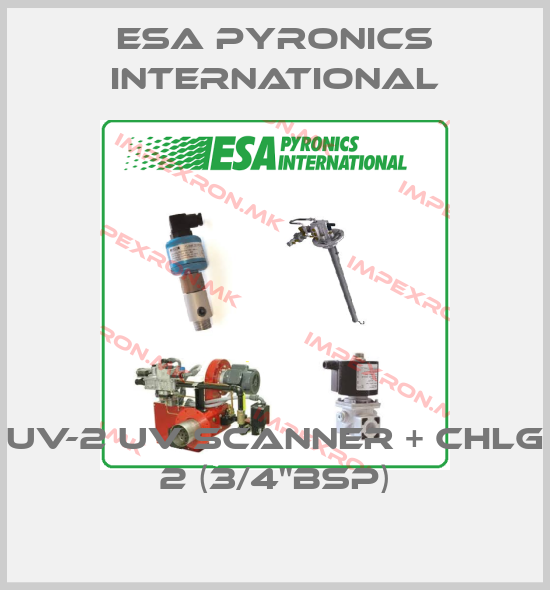 ESA Pyronics International-UV-2 UV SCANNER + CHLG 2 (3/4"BSP)price