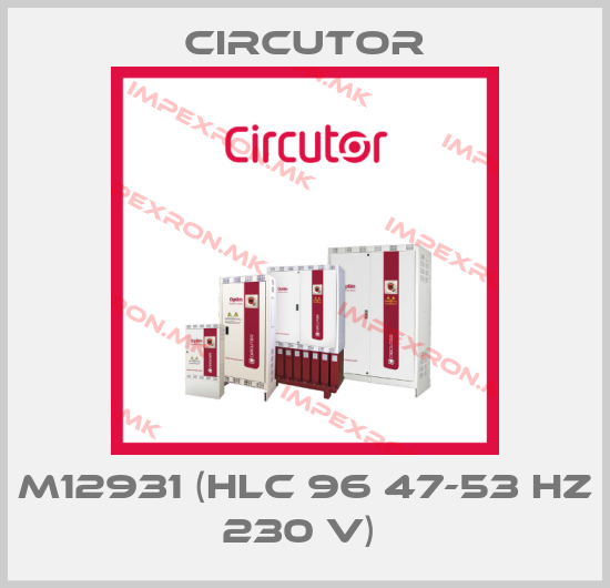 Circutor-M12931 (HLC 96 47-53 Hz 230 V) price