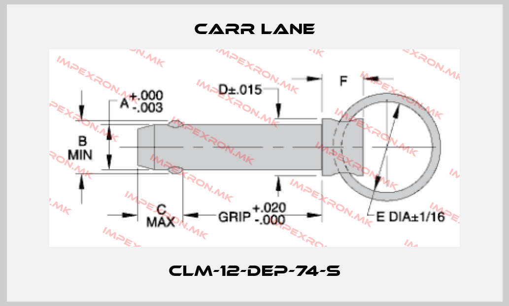 Carr Lane-CLM-12-DEP-74-Sprice