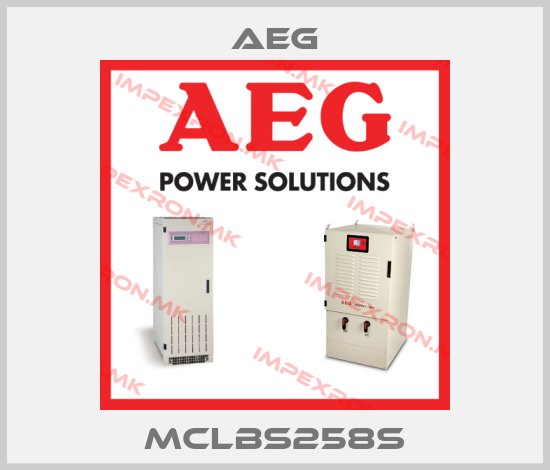 AEG-MCLBS258Sprice