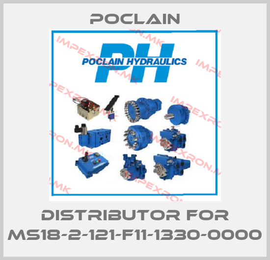 Poclain-Distributor for MS18-2-121-F11-1330-0000price