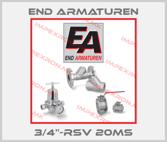 End Armaturen-3/4"-RSV 20MSprice