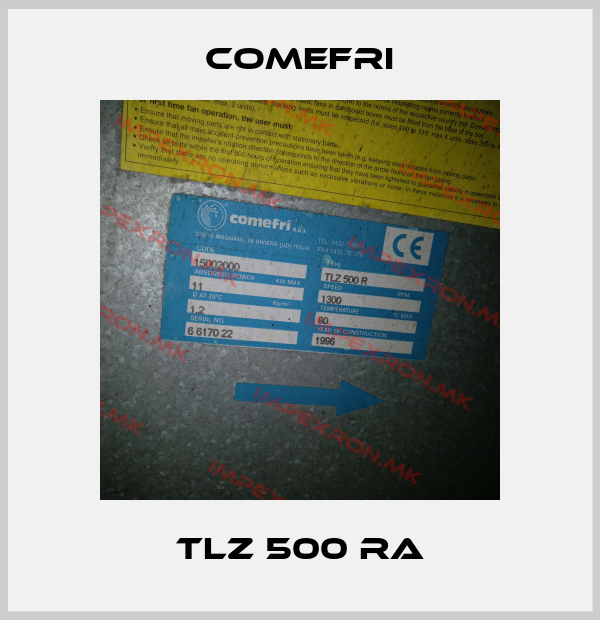 Comefri-TLZ 500 RAprice