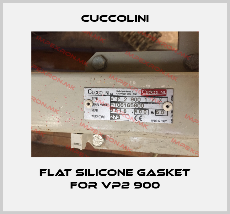 Cuccolini-Flat silicone gasket for VP2 900price