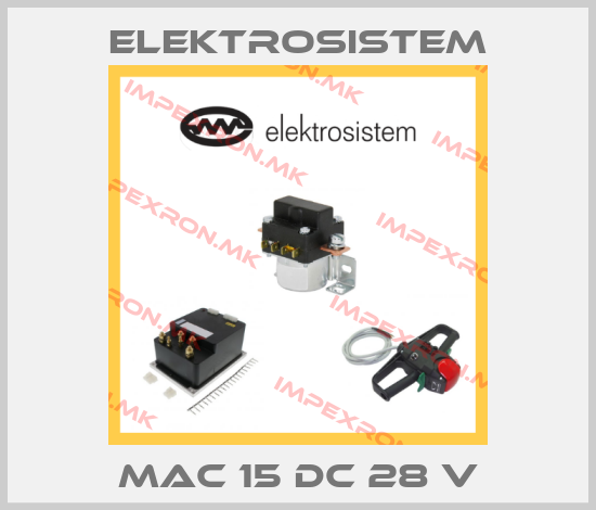 Elektrosistem-MAC 15 DC 28 Vprice