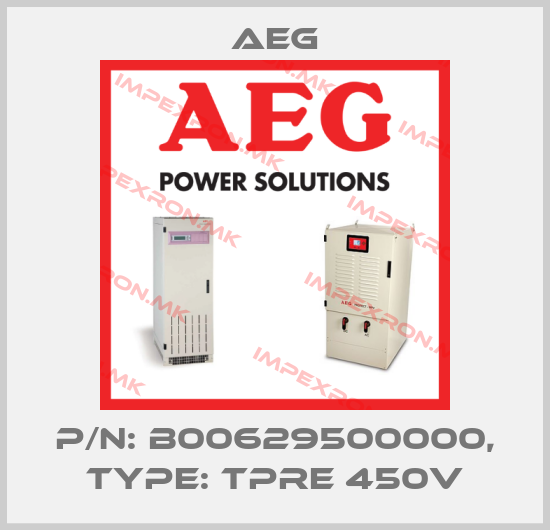 AEG-P/N: B00629500000, Type: TPRe 450Vprice